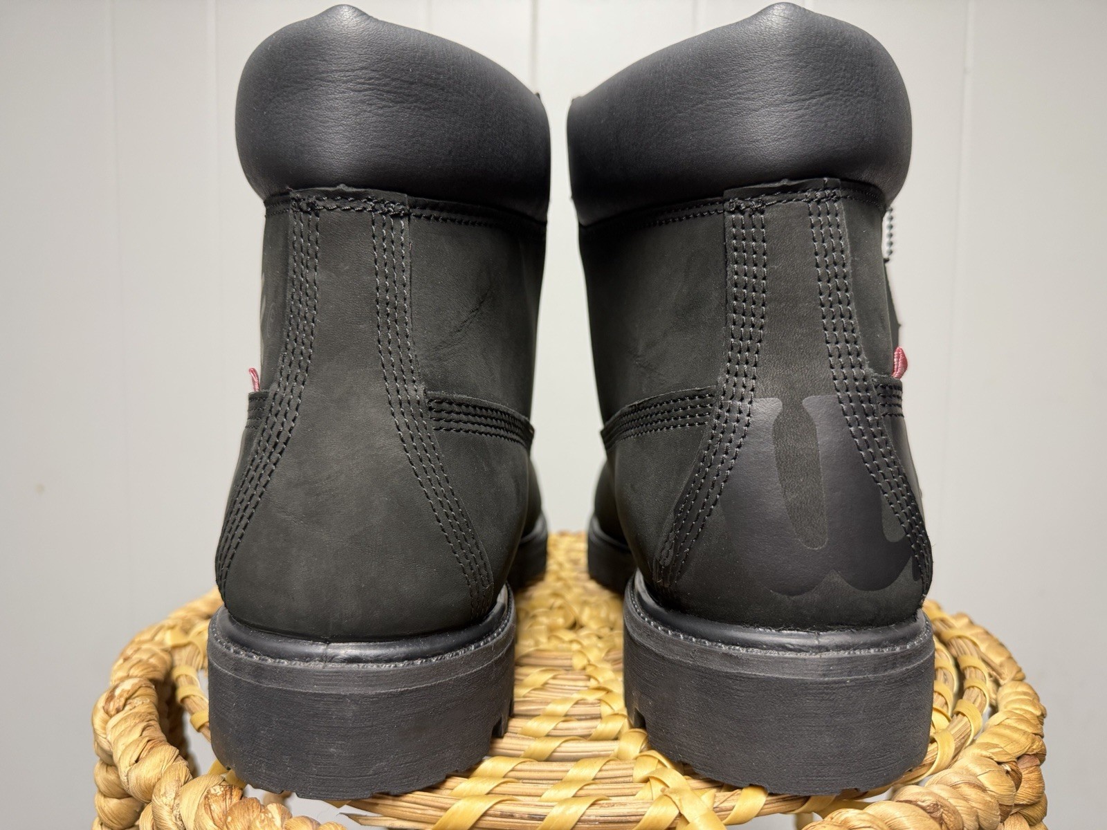 Timberland x Supreme Premium Waterproof Boot Black Nubuck Men’s Size 11 image 4