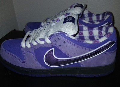 Nike Dunk Low SB Concepts Purple Lobster Mens Size 10 1/2