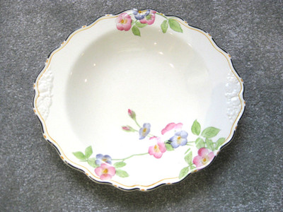 Crown Ducal Wild Rose Servierplatte 2635 Rd Nr. 780965 1933 10'' x 8,5'' x 1,5''