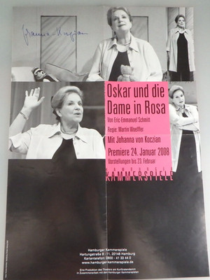 Autogramm deutsche Schauspielerin Johanna von Koczian 2008 (148401)