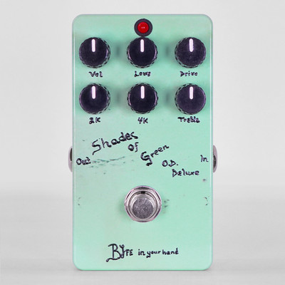 One Control BJFE in your hand series Shades Of Green [Guitar Effects][Overdrive]