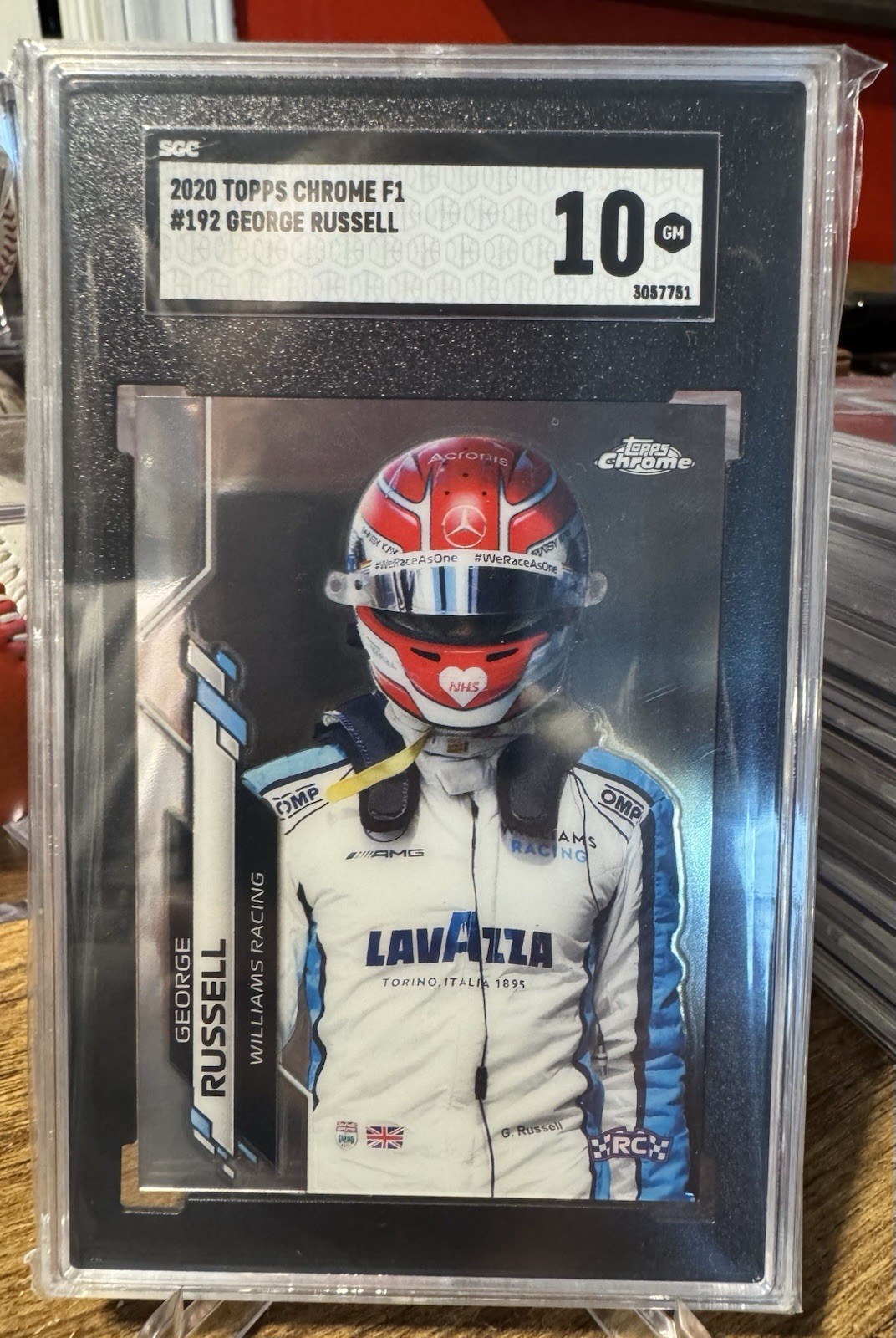 2020 Topps Chrome Formula 1 - F1 Racers George Russell #192 Refractor (RC)