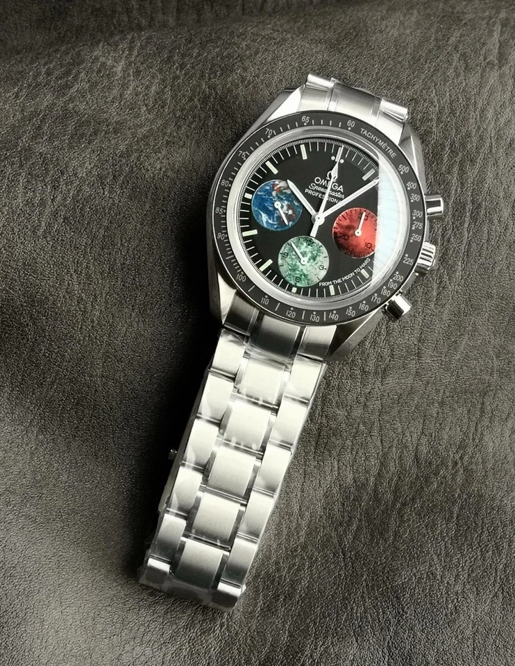 Strap for Omega 20mm Stainless Steel Silver Band Only - Image 2 of 4