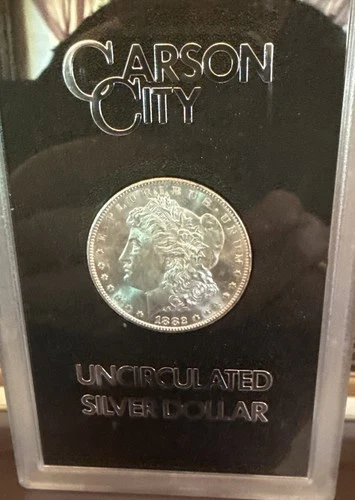 1882-CC GSA Hoard Morgan Silver Dollar Uncirculated- W/OGP & COA