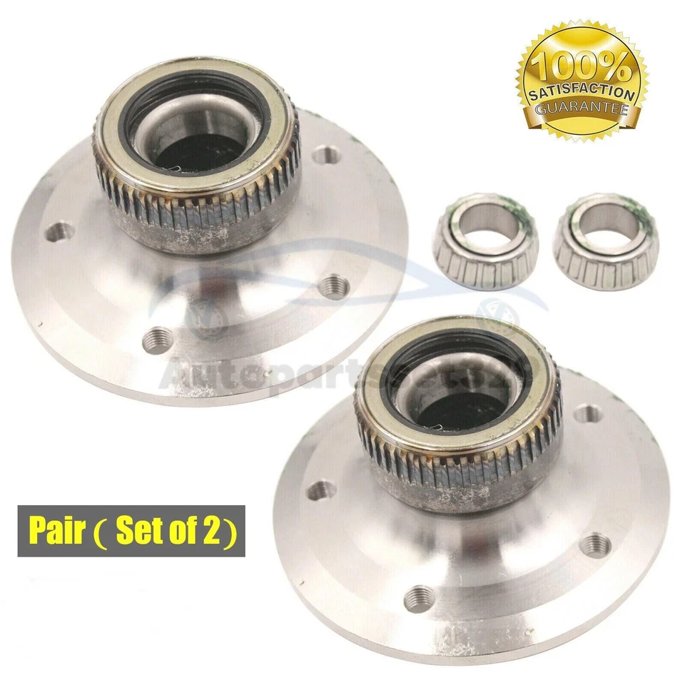 Front Wheel Hub & Bearing Assembly For Mercedes E-Class SLK CLK C RH LH 2 Pairs Foto 2 de 4