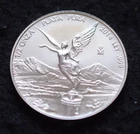 1/2 troy ounce 2014 Mexican Silver Libertad .999 pure silver. attractive