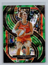 2025 Panini Select WNBA #137 Marina Mabrey Green Ice Prizms