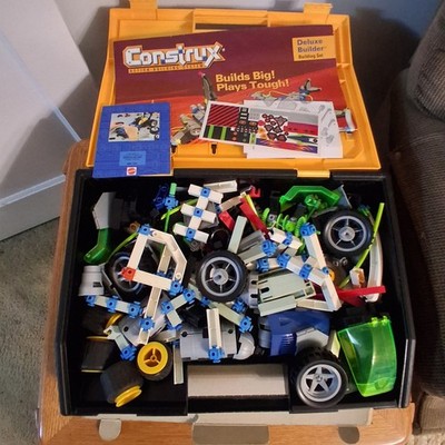 2 Sets of 1996 Mattell Construx Builder Sets