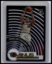 2020-21 Donruss Optic #15 Giannis Antetokounmpo T-Minus 3...2...1 Holo