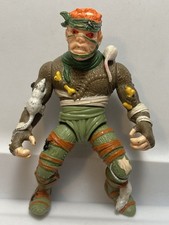 Vintage 1989 TMNT Playmates Teenage Mutant Ninja Turtles Rat King Action Figure