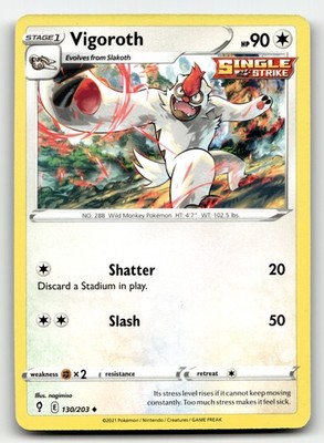 Vigoroth Evolving Skies 130/203