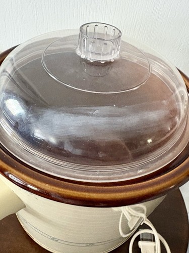 Vintage Floral Rival Crock-pot Slow Cooker 3.5 Quart Basic Lo Hi - Works 3100P - Picture 15 of 16