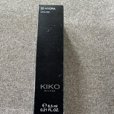 Kiko Milano 3D Hydra Lip Gloss High Shine, Hydrating, Plumping, Non-Sticky