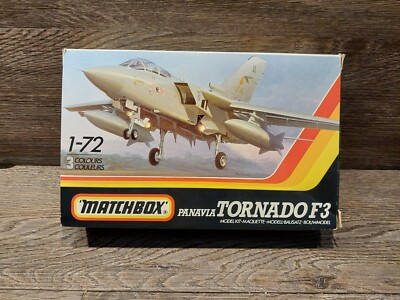 1987 Matchbox PK-130 Panavia Tornado F3 - 1/72 Scale kit, New Open Box
