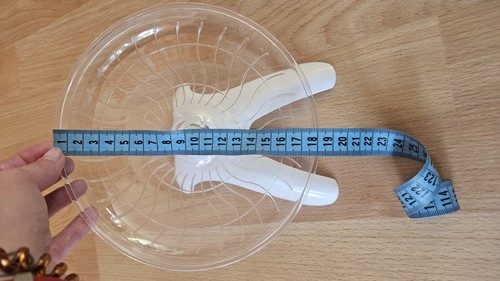 Hamster Laufrad Laufteller 18cm Hamster, Maus Etc 1x benutzt - Bild 3 von 3