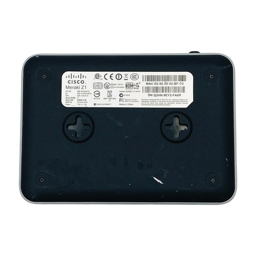 Cisco Meraki Z1 600-24010-A Cloud Managed Teleworker Firewall Gateway w/ Adapter - 第 9/10 張圖片