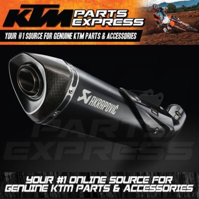 NEW KTM TITANIUM AKRAPOVIC SLIP-ON LINE PLUG/PLAY 890 DUKE R 2024