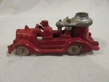 Vintage Hubley Cast Iron Pumper Truck