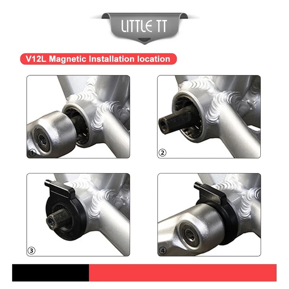 EBike PAS Sensor KT-V12L 12 Magnetic Dual Double Hall Sensor Pedal Assist Sensor - Bild 3 von 4