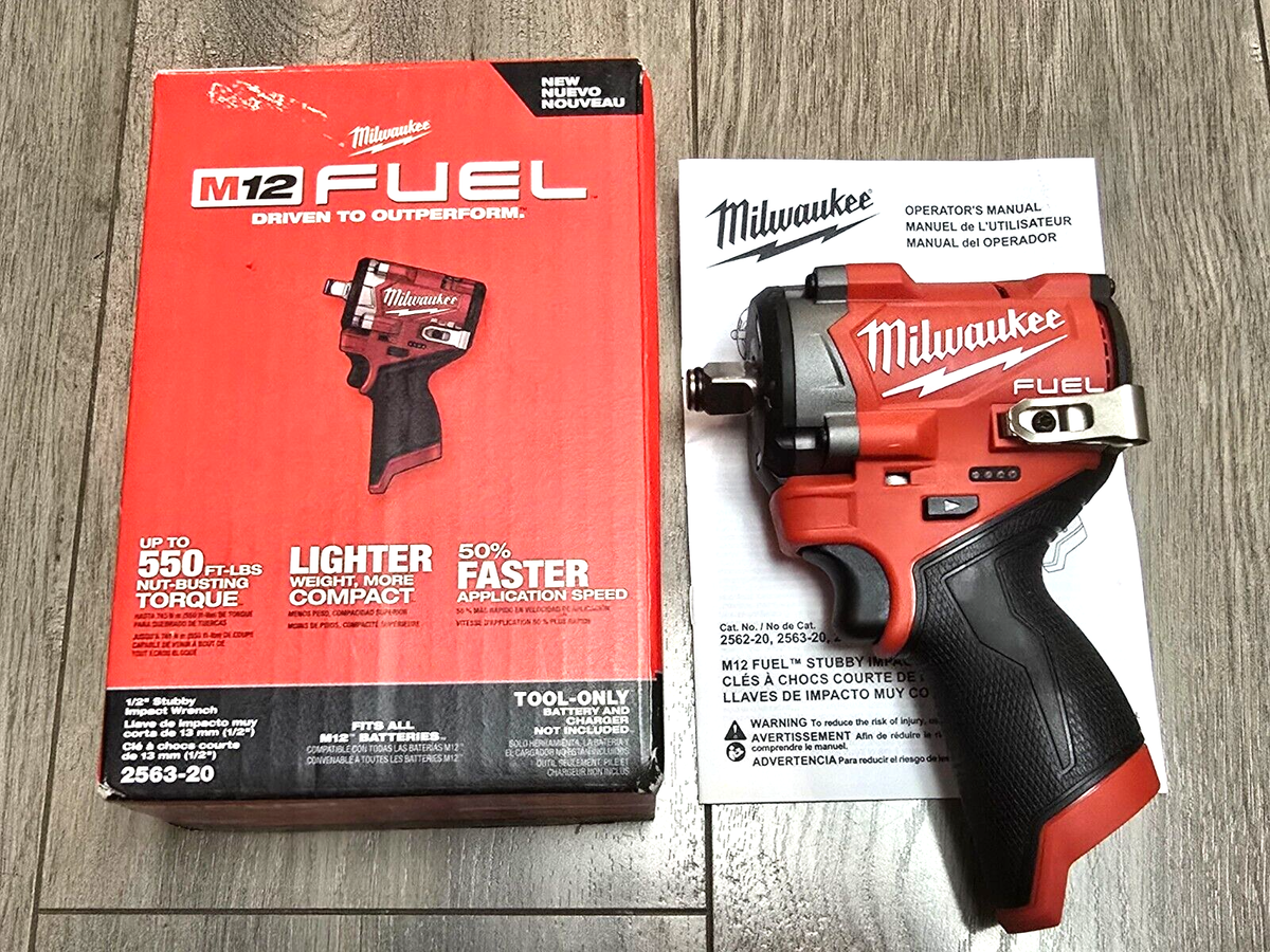 New Milwaukee M12 FUEL 1/2