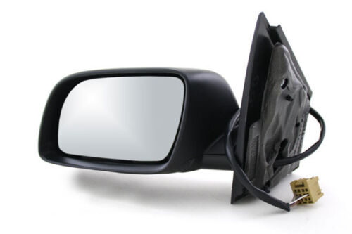 Außenspiegel Spiegel passend für VW Polo 02 9N 10/01- 04/05 Links Fahrer schwarz - Bild 1 von 6