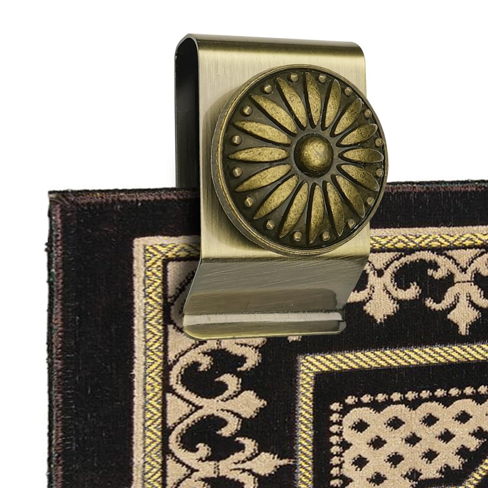 Tapestry Wall Hanging Clamps 4 Pack Textile Art Decoration Wall Hangers Metal...