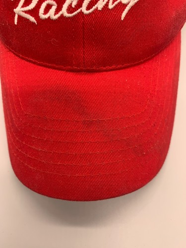 Firestone Racing Hat Cap Snap Back Red White Bridgestone Nascar Indy Car Adult - Picture 8 of 12
