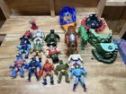 Vintage He-Man Action Masters Of The Universe MOTU Action Figures & Vehicle Lot
