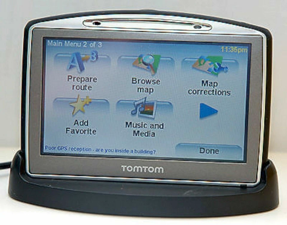 NEW TomTom GO 720 Portable GPS Navigator Unit Set in Box tom Bluetooth music 4.3 - Image 2 of 4
