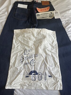 Levi's Vintage Clothing LVC 1937 501XX Jeans Rigid Size 32 X Levi's Vintage Clothing LVC 1937 501XX Jeans Rigid Size 32 X