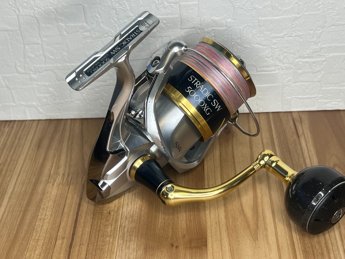 Shimano 18 Stradic SW 5000XG Spinning Jigging Game Reel Very Shimano 18 Stradic SW 5000XG Spinning Jigging Game Reel Very