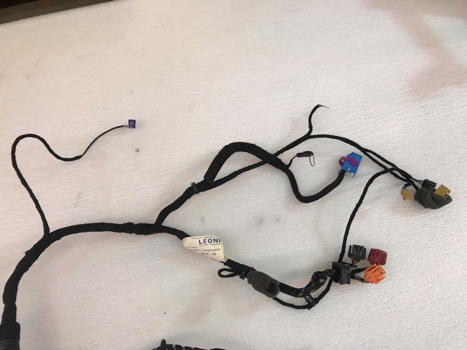 LAMBORGHINI GALLARDO LP570 SL DASH WIRING HARNESS WITH NAVIGATION OEM 408971320P