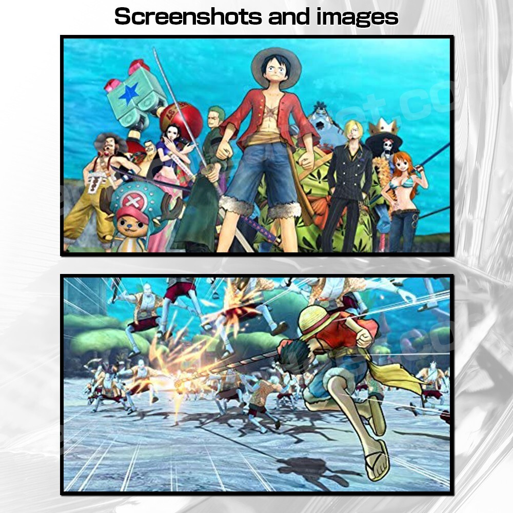 One Piece:Pirate Warriors 1 + 2 + 3 & One Piece Unlimited World