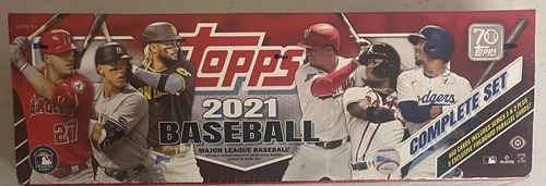 2021 Topps Baseball Complete Factory Hobby Set 660 Cards Sealed 