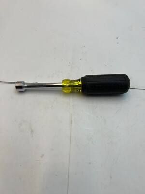 Klein Tools 630-7/16 7/16" Nut Driver with 3-Inch Hollow Shaft, Cushion ...