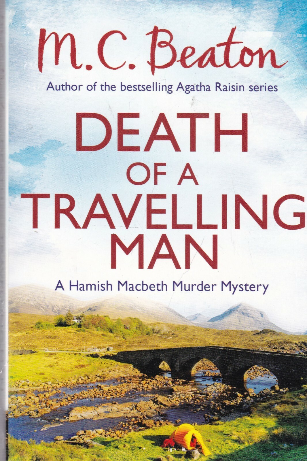 Death of a Travelling Man M. C. Beaton (Paperback) New Book