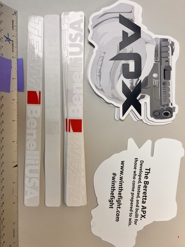BERETTA FIREARMS DECAL 20 BENELLIUSA  NEW Stickers For Car Window Bumper Laptop