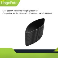 Lens Zoom Grip Rubber Ring for Nikon AF-S 80-400mm f/4.5-5.6G ED VR Camera Lens
