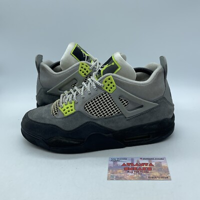 Size 8.5 - Jordan 4 Retro SE Mid Neon 95 Grey Black Green