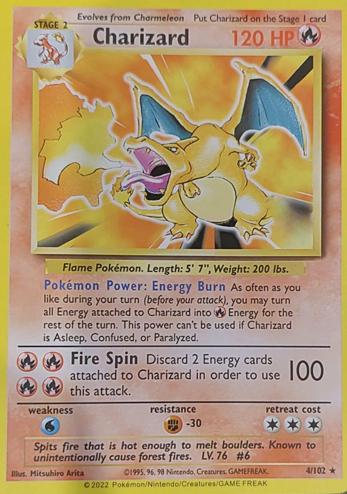 Charizard - Pokémon TCG - Fire Type