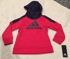 NWT 40 Youth Boys Adidas Pullover Hoodie Size 4. Style AA5765
