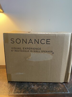 Sonance-VP66 RECTANGLE-Visual 6-1/2'' Rectangle In-Wall Speakers,Pair,excellent#1