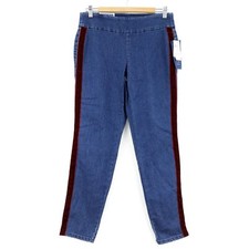 Charter Club Women's Cambridge Slim Ankle Pull On Pants, Size 6, Essex Wash