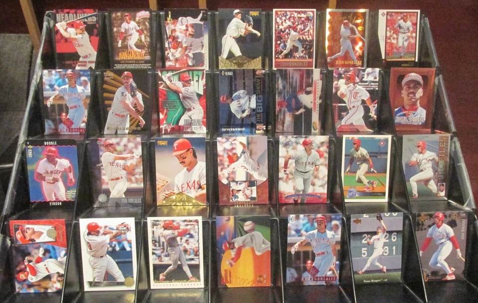 JUAN GONZALEZ NICE (158) CARDS OF, ROOKIES, INSERTS, PREMIUM (NO DUP) SEE SCANS - Image 4 of 4