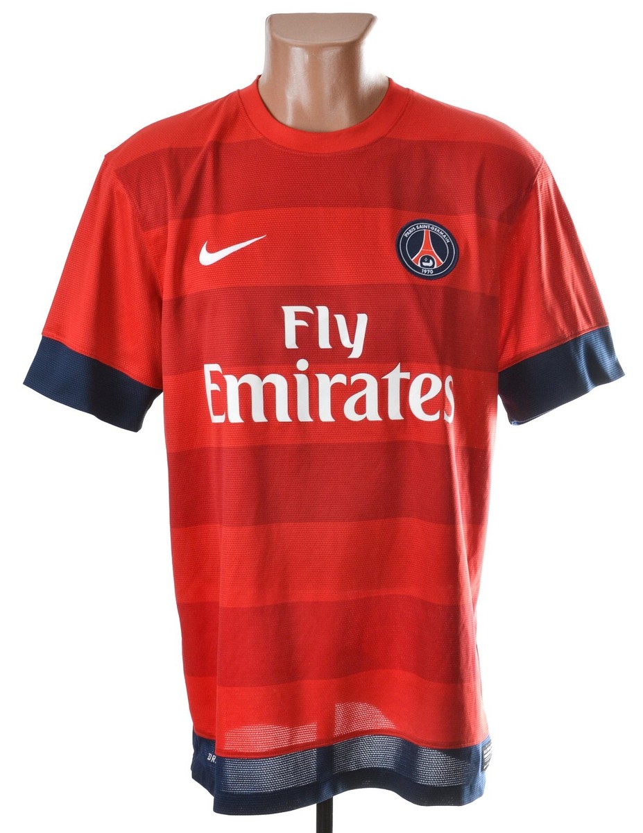 PSG 2012/2013 AWAY FOOTBALL SHIRT JERSEY NIKE SIZE L #10
