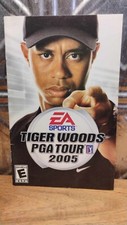 TIGER WOODS PGA Tour 2005 PlayStation 2 PS2 Original EA Sports Games Manual Book