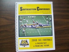 Southeastern Conference 2000 Football Preview - Very Fine Condition