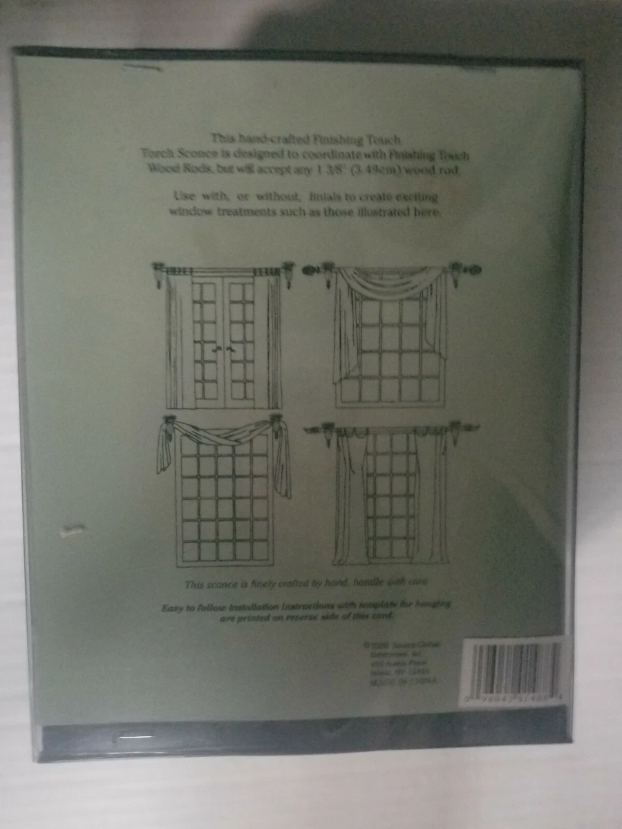 Window Scarf Sconces