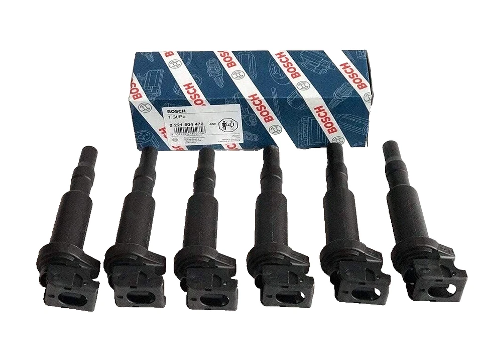 6Pcs Bosch Ignition Coils for Bosch BMW 325i 328i 335 525 528 530 535 0221504470 - Image 2 of 4