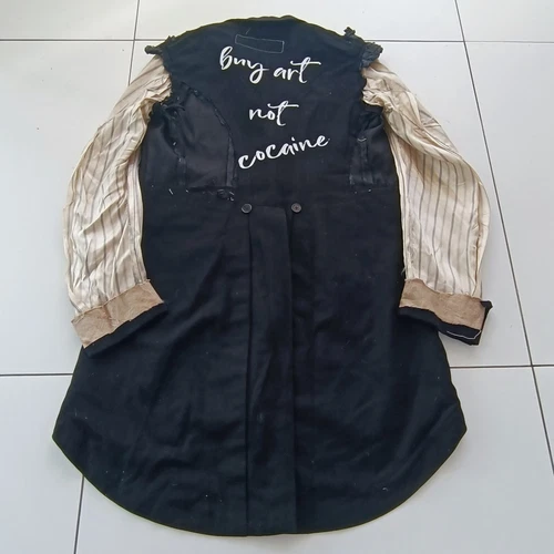 Paul McNeil Customised / DECONSTRUCTED VINTAGE TAIL JACKET Size L / XL SUPERB image 16